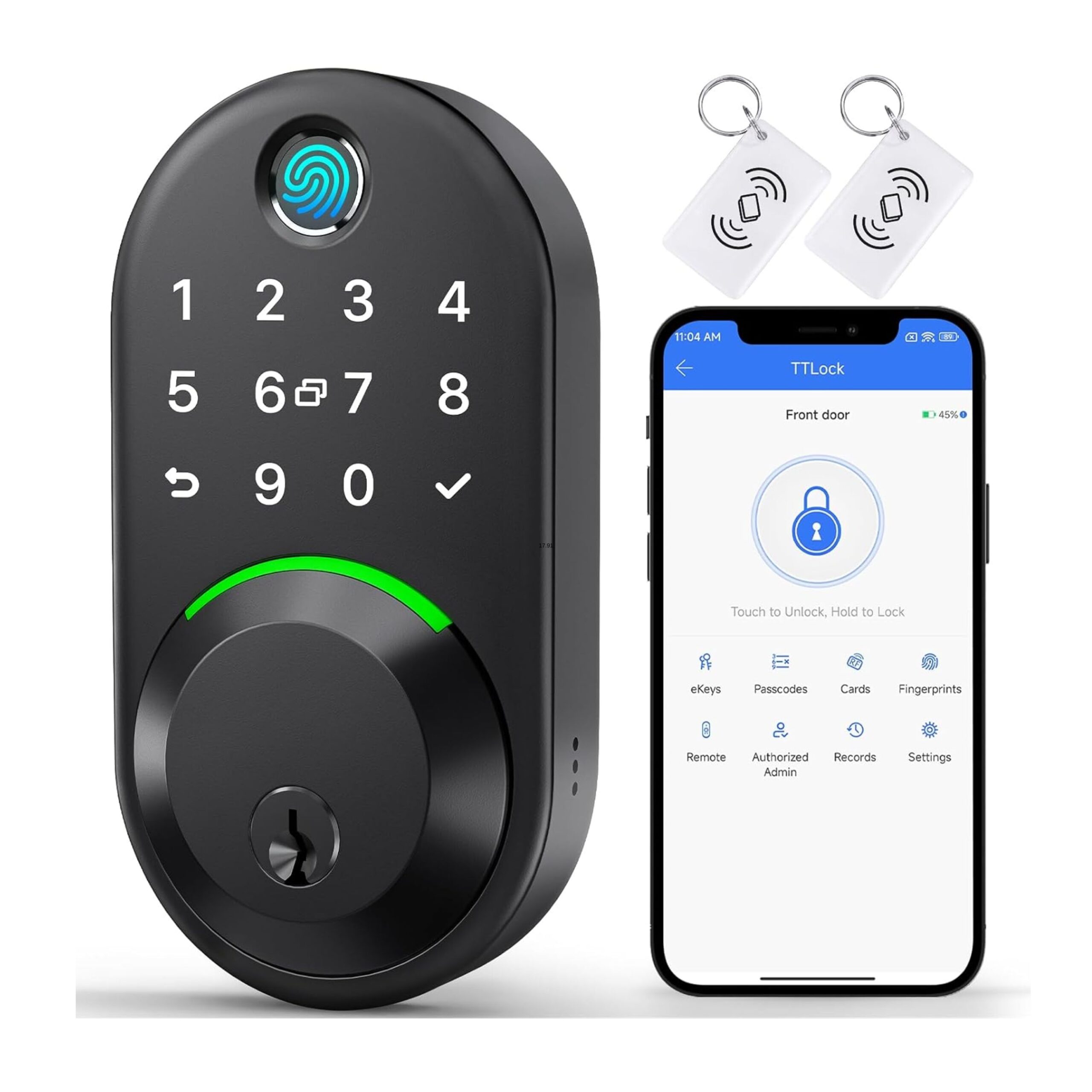 Smart Keypad Door Lock - Mik Zenon