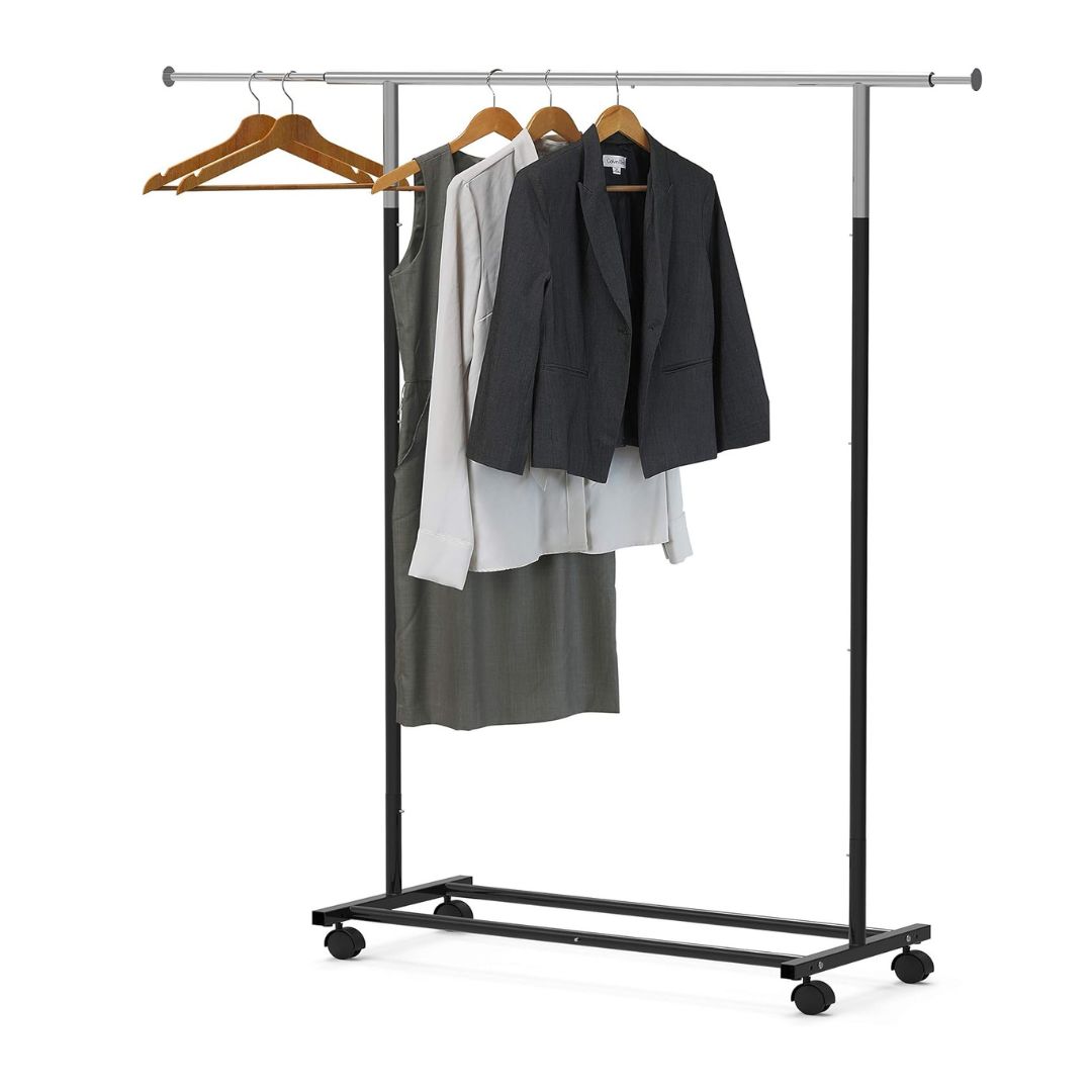 Simple Houseware Standard Rod Garment Rack - Mik Zenon