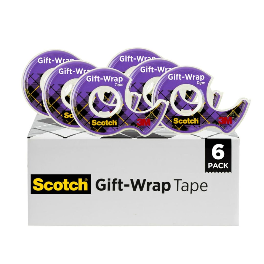 Scotch Gift Wrap Tape 6 Pk - Mik Zenon