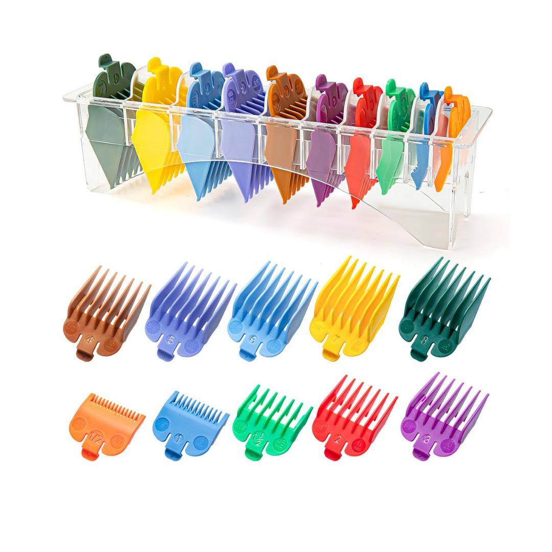 Clipper Guard Sticker Professional Hair Clipper Guards 10 Pk - Mik Zenon