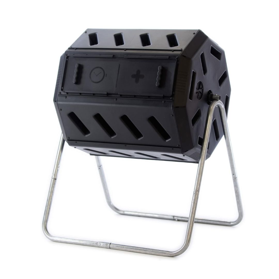 Dual Chamber Tumbling Composter - Mik Zenon