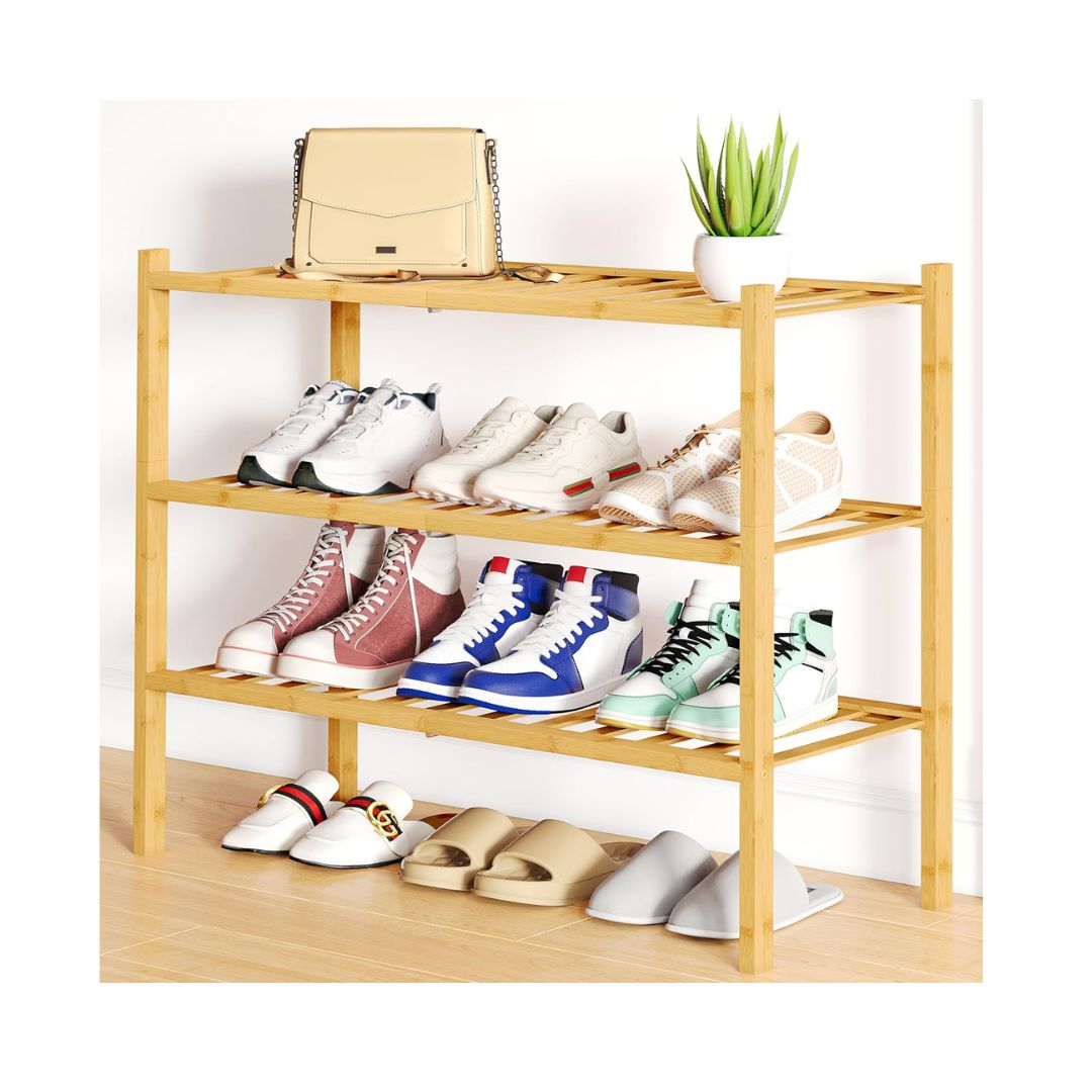 Zen Shoe Rack Smiry 3-Tier Shoe Rack - Mik Zenon