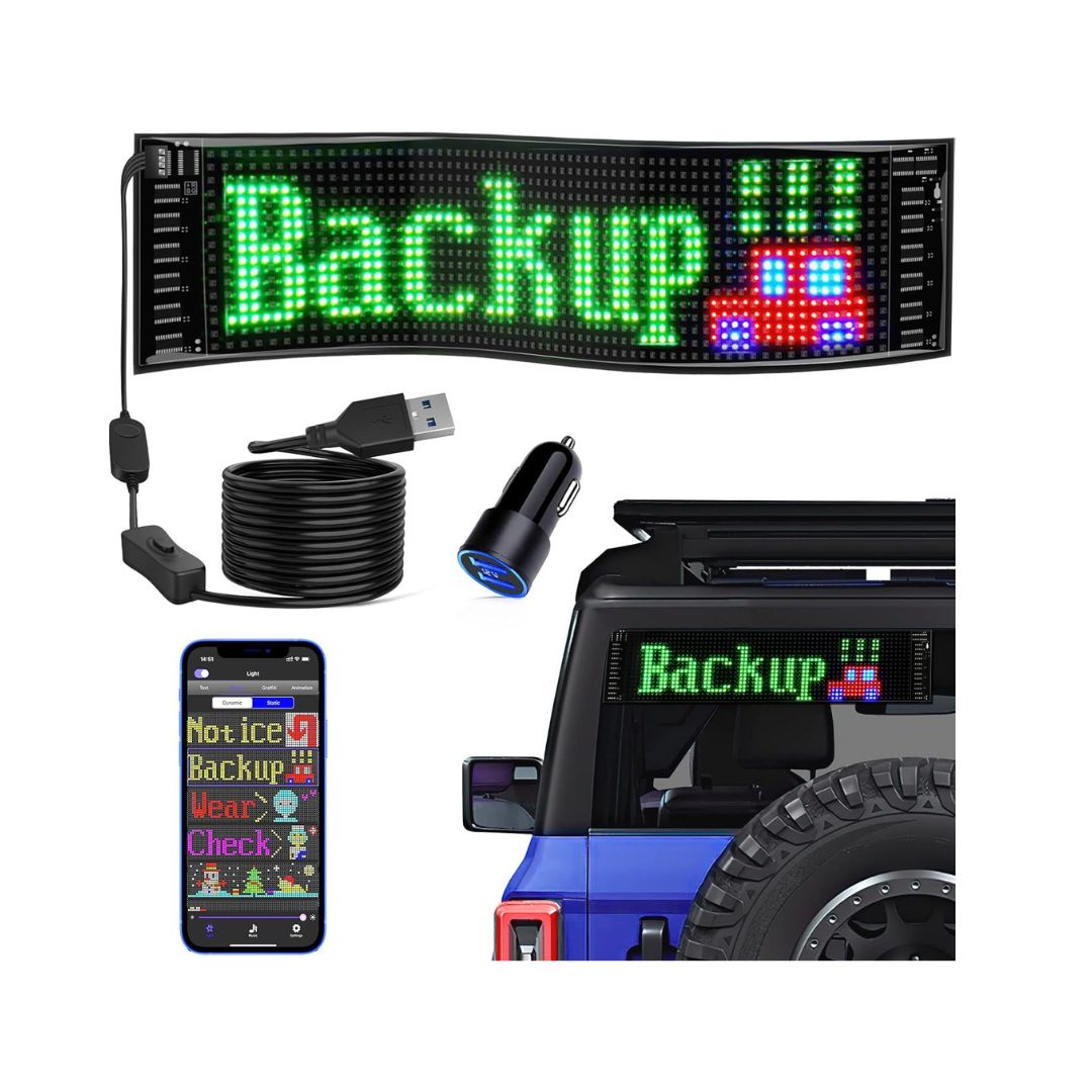 USB Programmable LED Sign - Mik Zenon