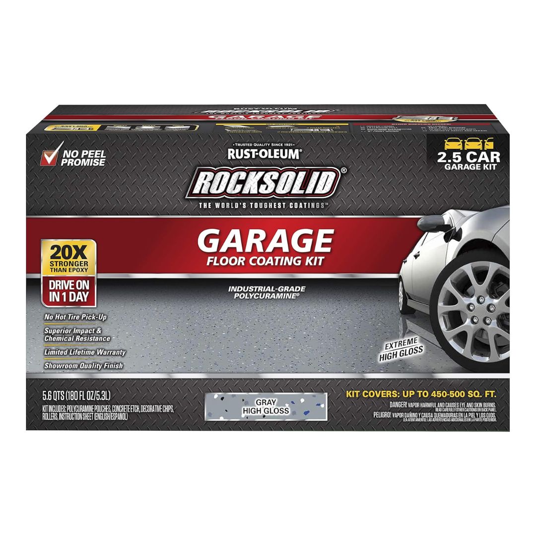 Rust-Oleum RockSolid Garage Floor Coating - Mik Zenon