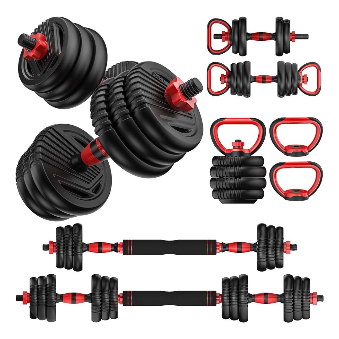 4 In 1 Adjustable Dumbbell Set Mik Zenon