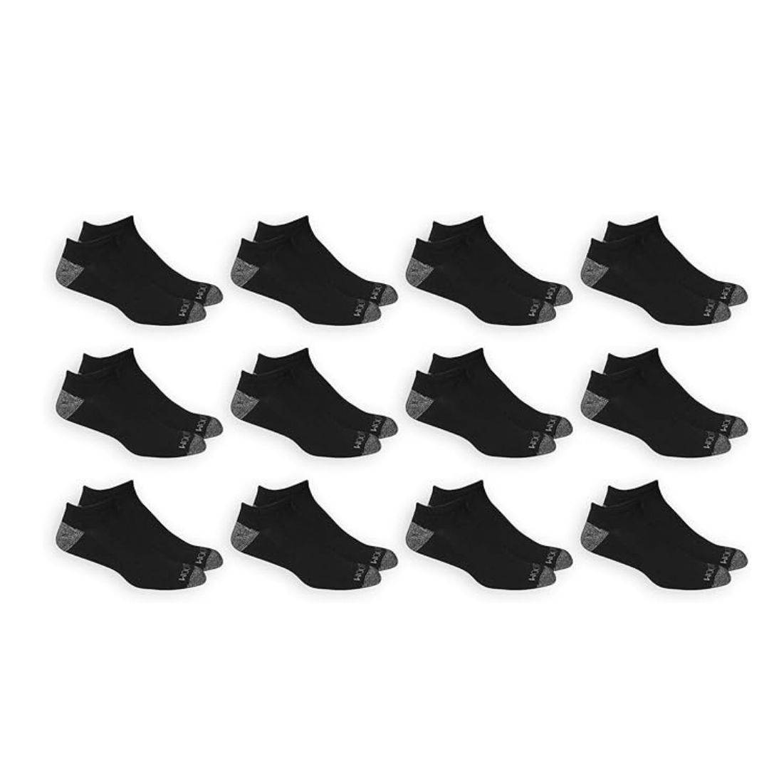 Fruit of the Loom Men's No Show Socks - Mik Zenon