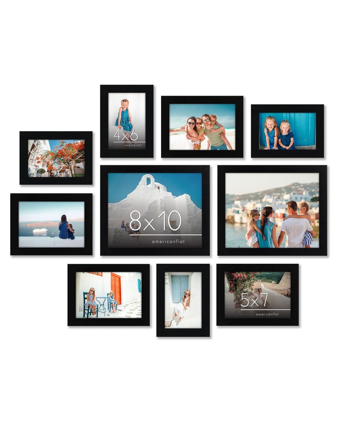 Picture Frame Set 10 Pcs - Mik Zenon