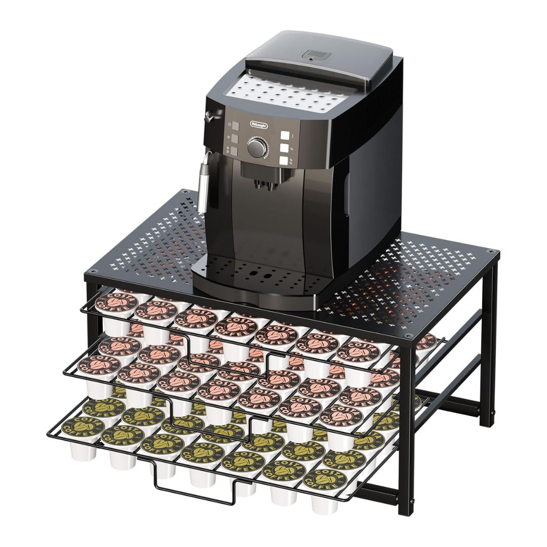Gocha Pod Server Rack Simple Trending 3 Tier Coffee Pod Holder Rack - Mik Zenon