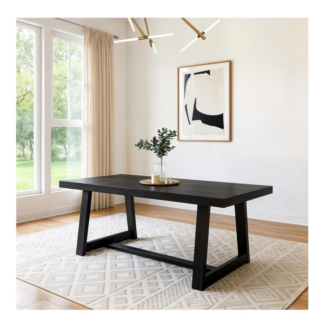 72 Inch Farmhouse Dining Table - Mik Zenon