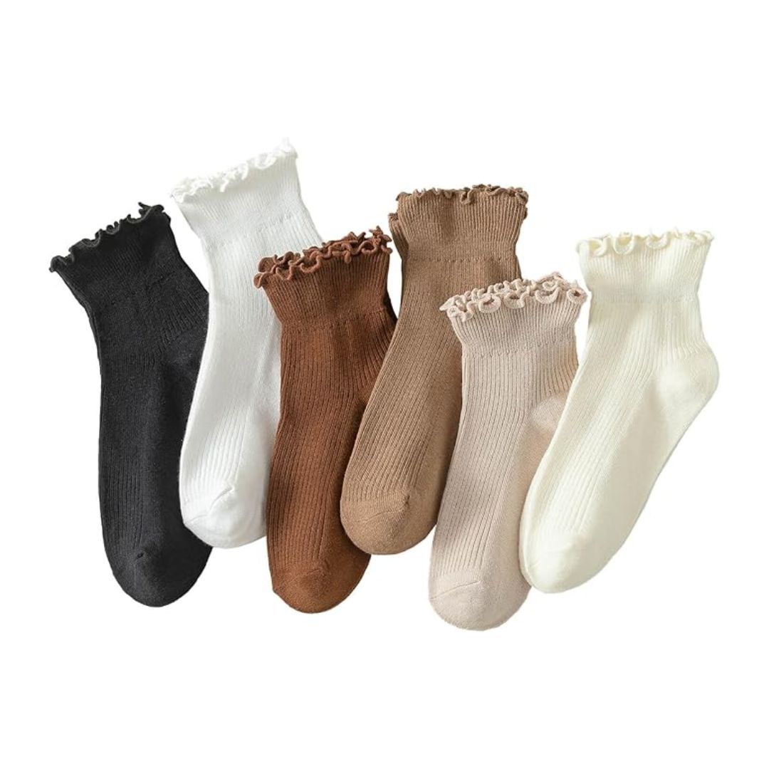 Robeez Ruffle Socks Ruffle Socks (6 Pairs) - Mik Zenon