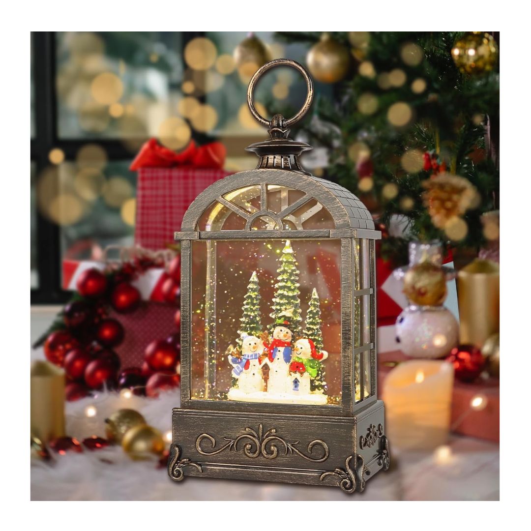 Christmas Lantern Snow Globenull