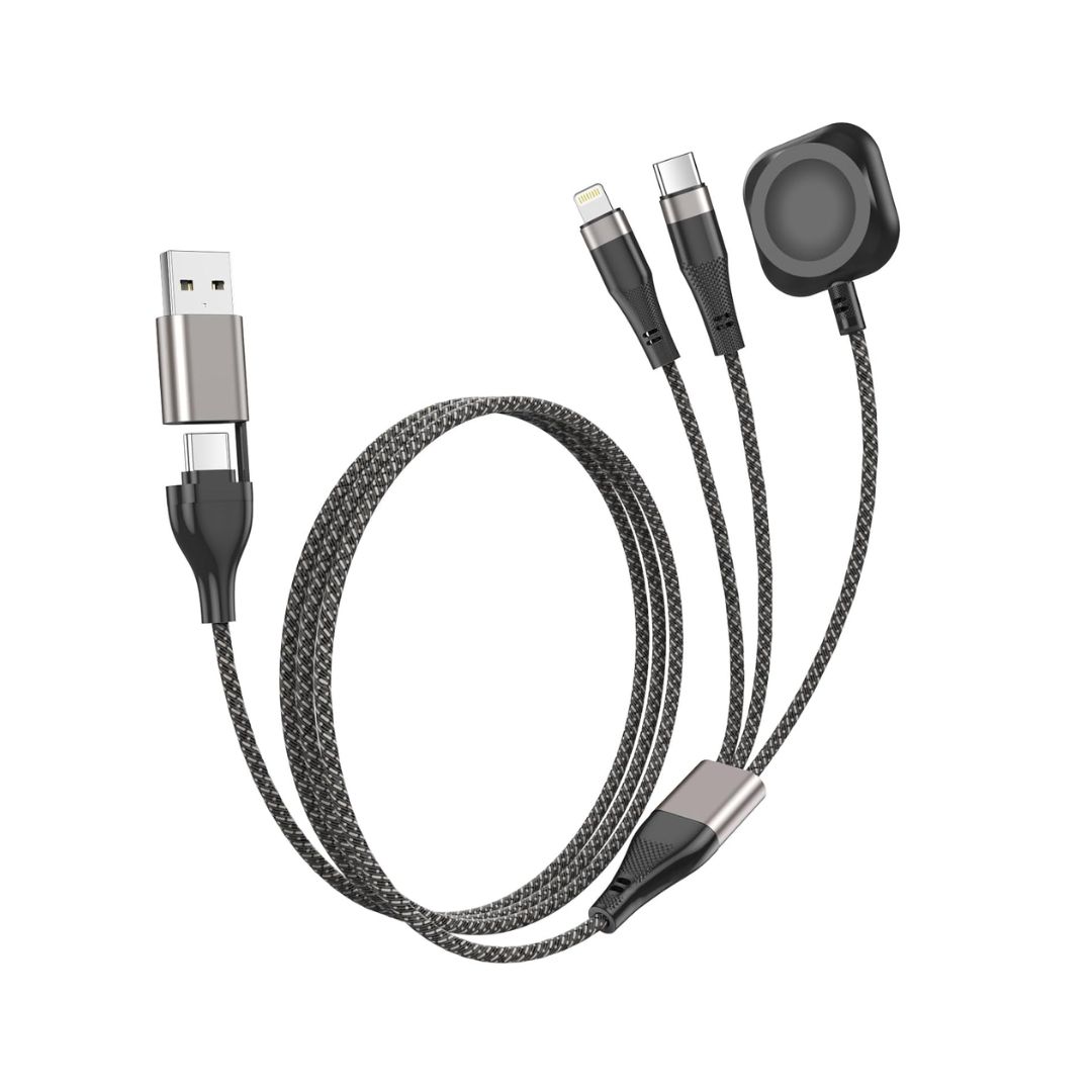 3 in 2 USB C Multi Charging Cable - Mik Zenon