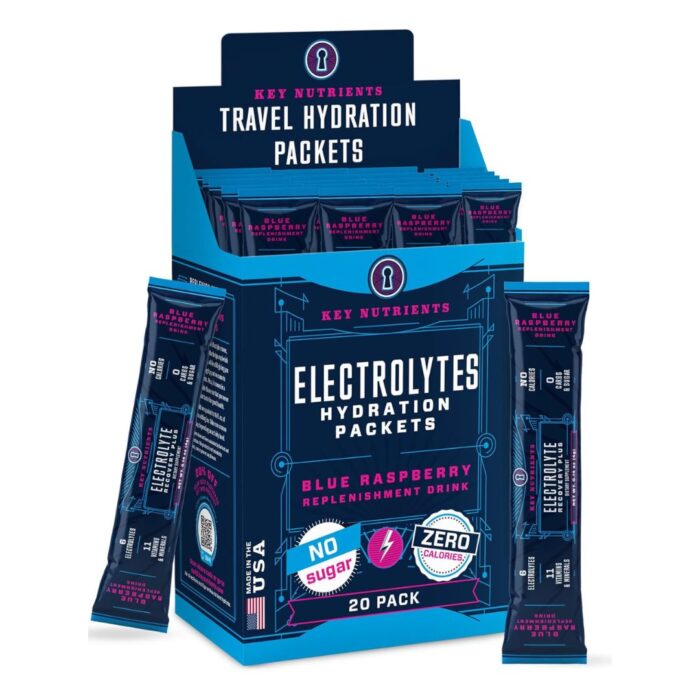 Key Nutrients Electrolytes Powder Packets - Mik Zenon