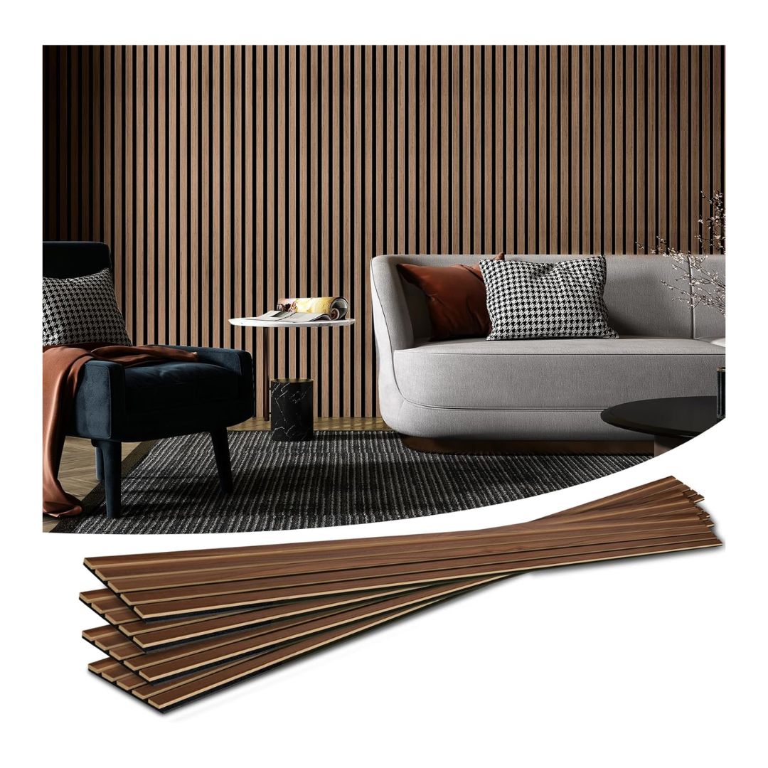 Art3d Wood Slat Acoustic Panels (4 Pack) - Mik Zenon