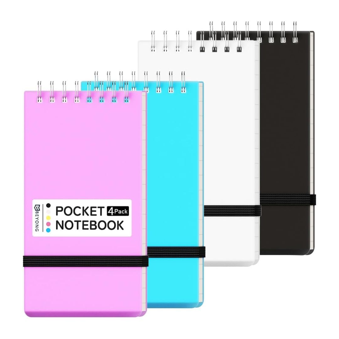 Small Pocket Notebook 4 Pack - Mik Zenon
