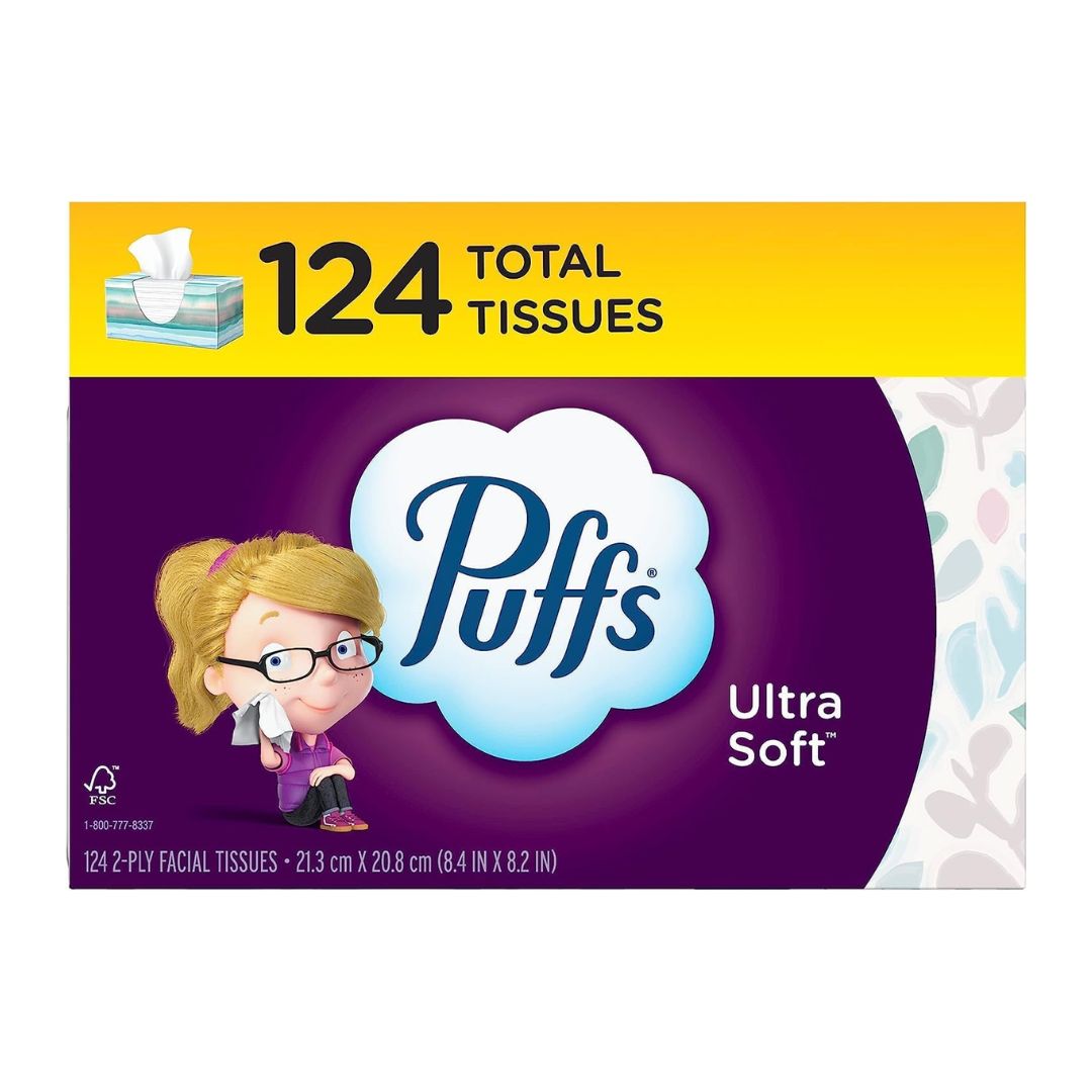 Puffs Ultra Soft Facial Tissue Box - Mik Zenon