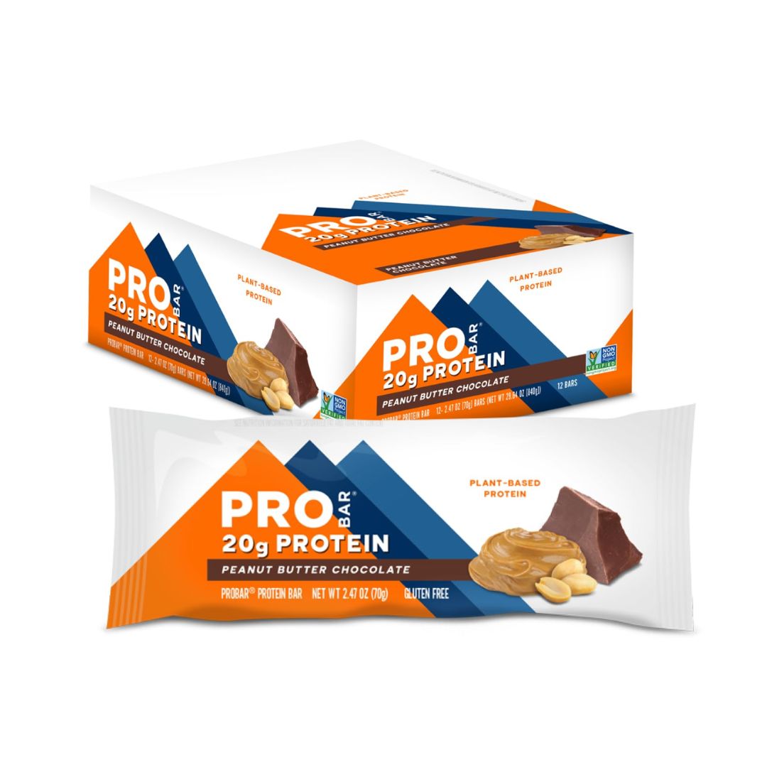 PROBAR Peanut Butter Chocolate Protein Bars (12 Pack) - Mik Zenon