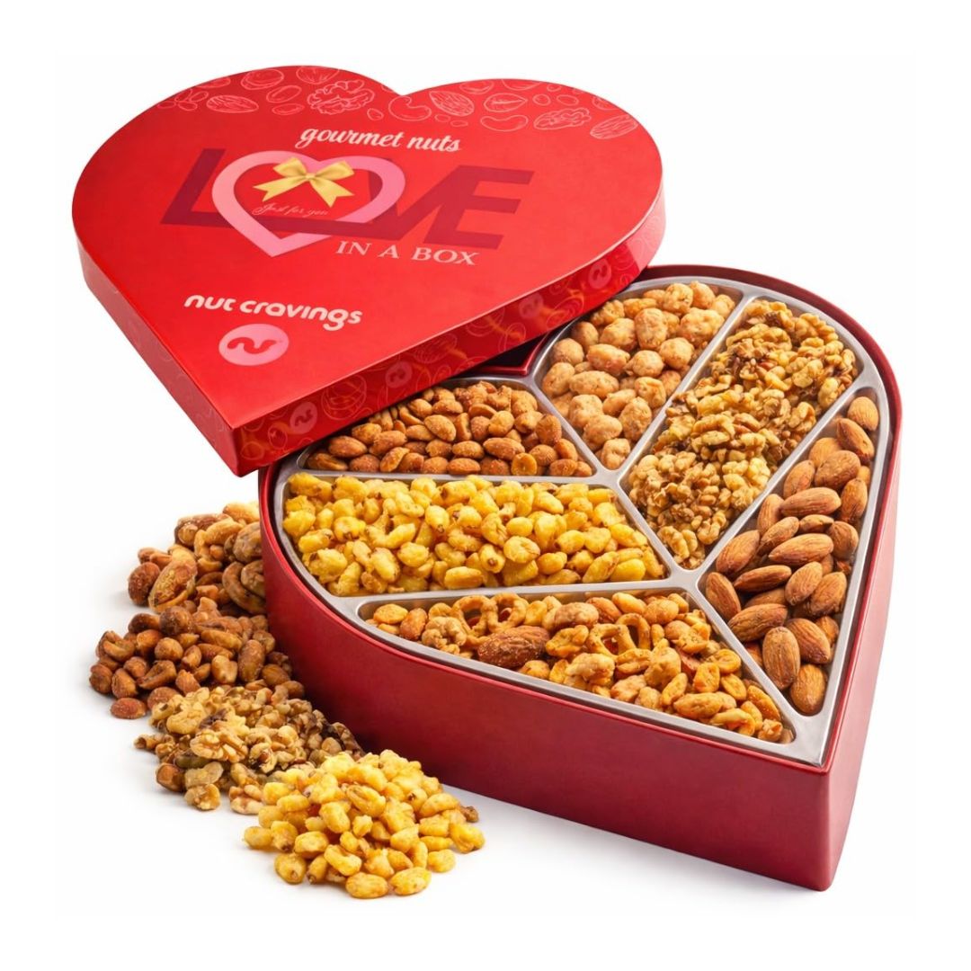 NUT CRAVINGS Mixed Nuts Gift Basket - Mik Zenon
