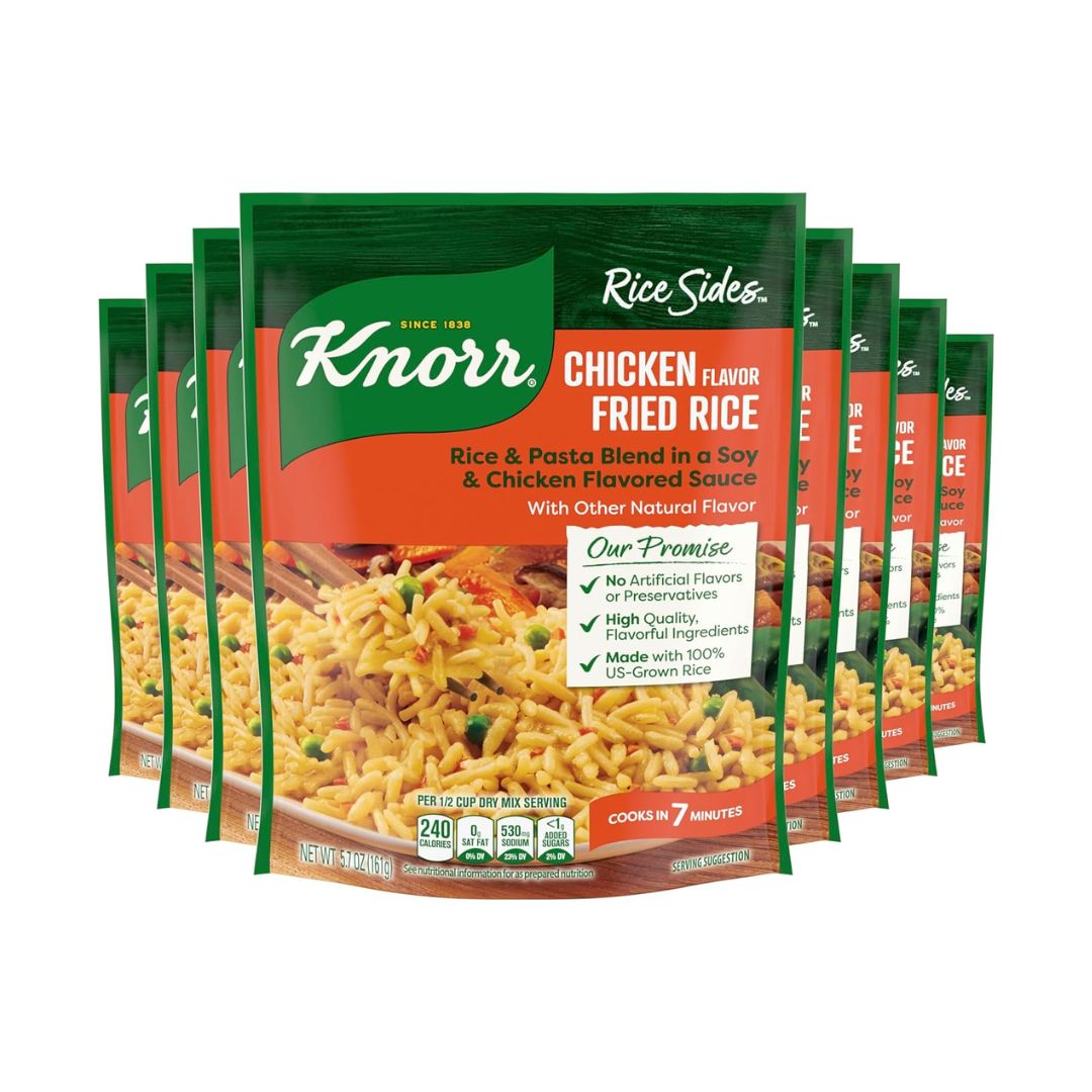 Kors Rice Knorr Rice Sides Chicken Fried Rice (8 Pack) - Mik Zenon