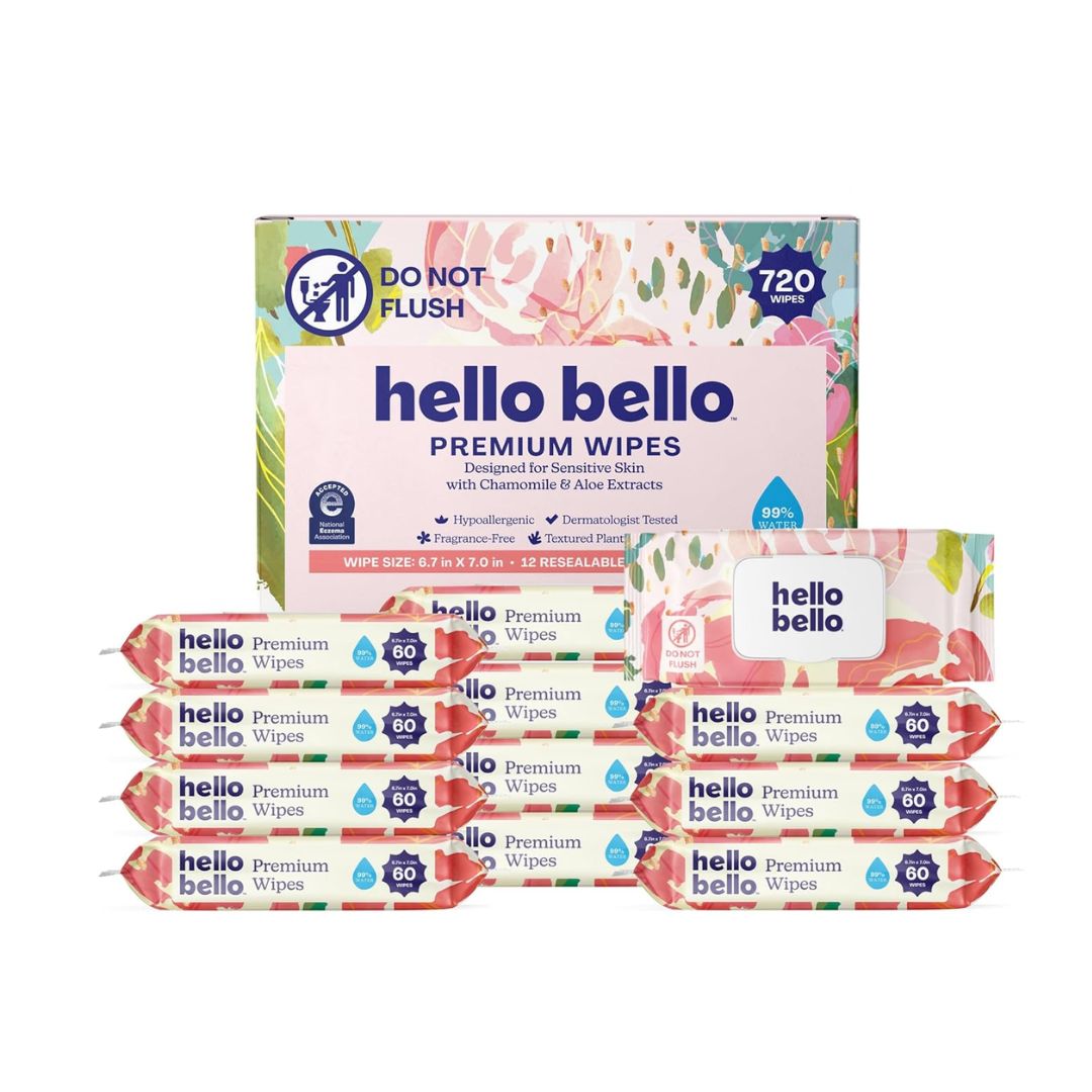 Hello Bello Premium Wipes (12 Pack) - Mik Zenon